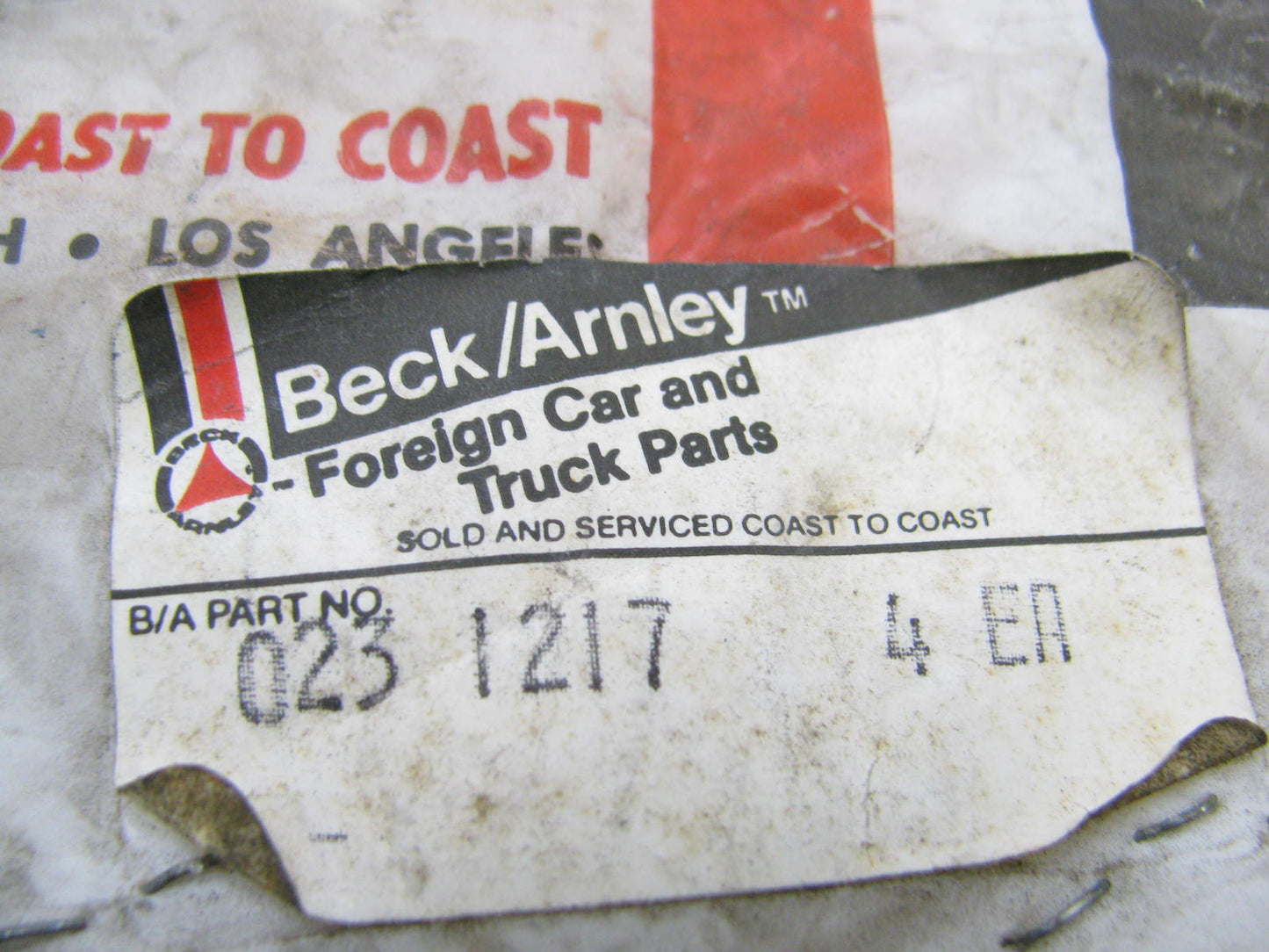 (x4) Beck Arnley 023-1217 Engine Valve Springs For Toyota KC , 3KC  Engs.