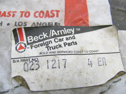 (x4) Beck Arnley 023-1217 Engine Valve Springs For Toyota KC , 3KC  Engs.