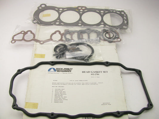 Beck Arnley 032-2701 Cylinder Head Gasket Set For 84-86 Nissan 200SX 1.8 CA18DET