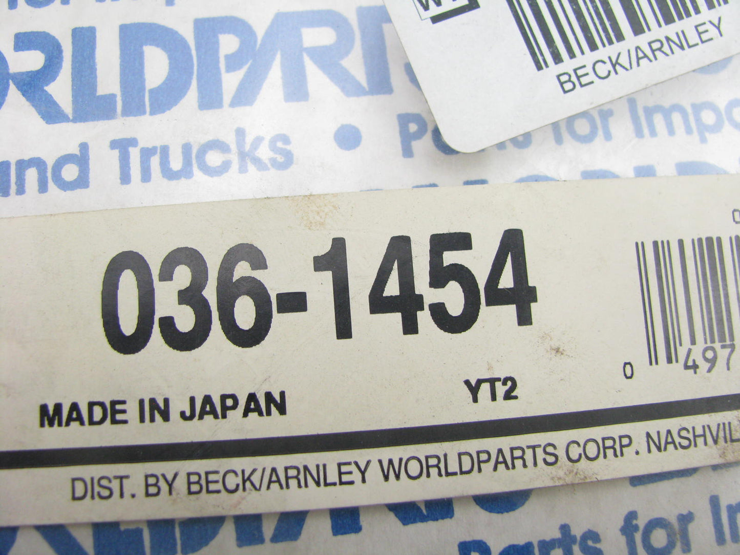 Beck Arnley 036-1454 Valve Cover Gasket 1988-1990 Honda Prelude 2.0L