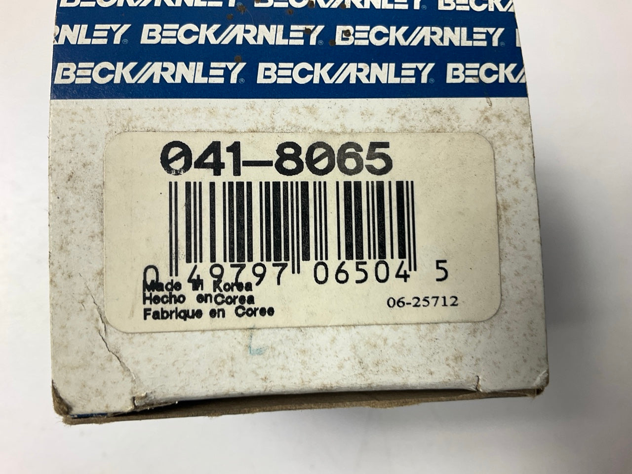 Beck Arnley 041-8065 Engine Oil Filter