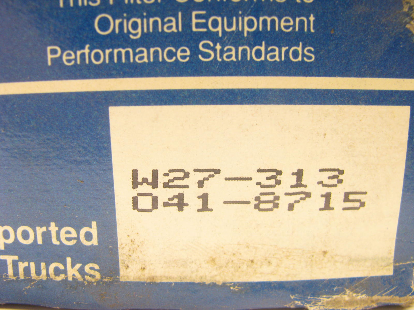 Beck Arnley 041-8715 Engine Oil Filter Replaces PH2849A 51347 L20073 PH2903