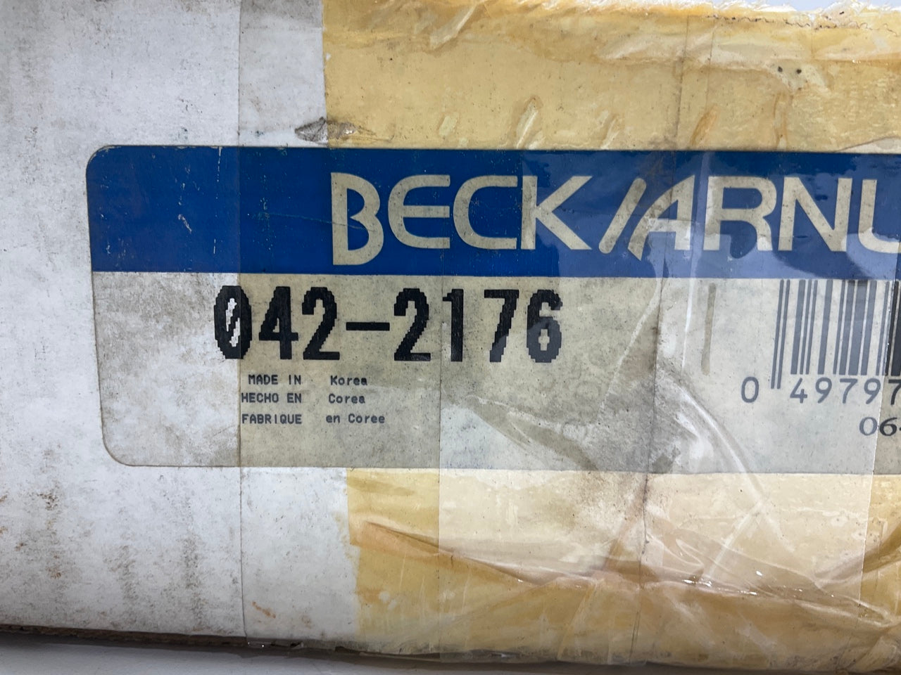Beck Arnley 042-2176 Cabin Air Filter
