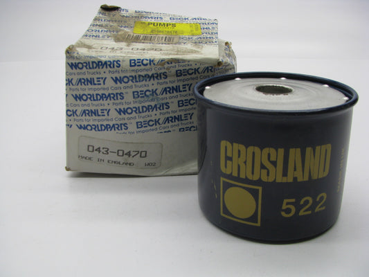 Beck Arnley 043-0470 Fuel Filter For CAV Fuel Systems - CROSLAND 522