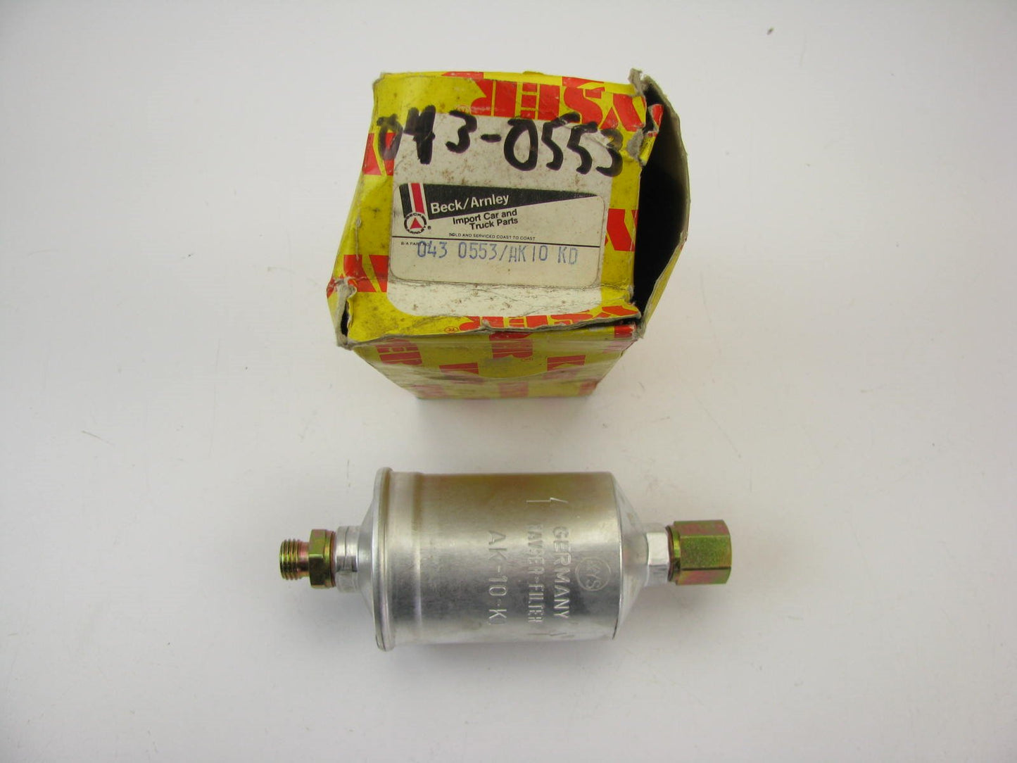 Beck Arnley 043-0553 Fuel Filter for 1975 Volvo 242 2.0L