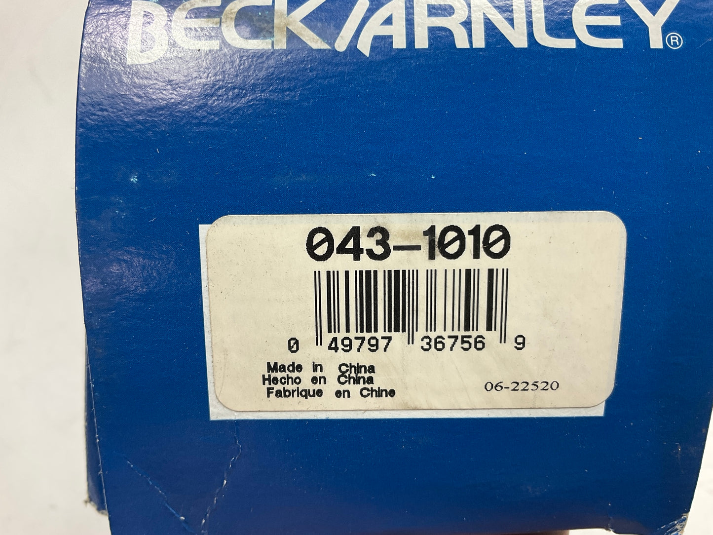 Beck Arnley 043-1010 Fuel Filter