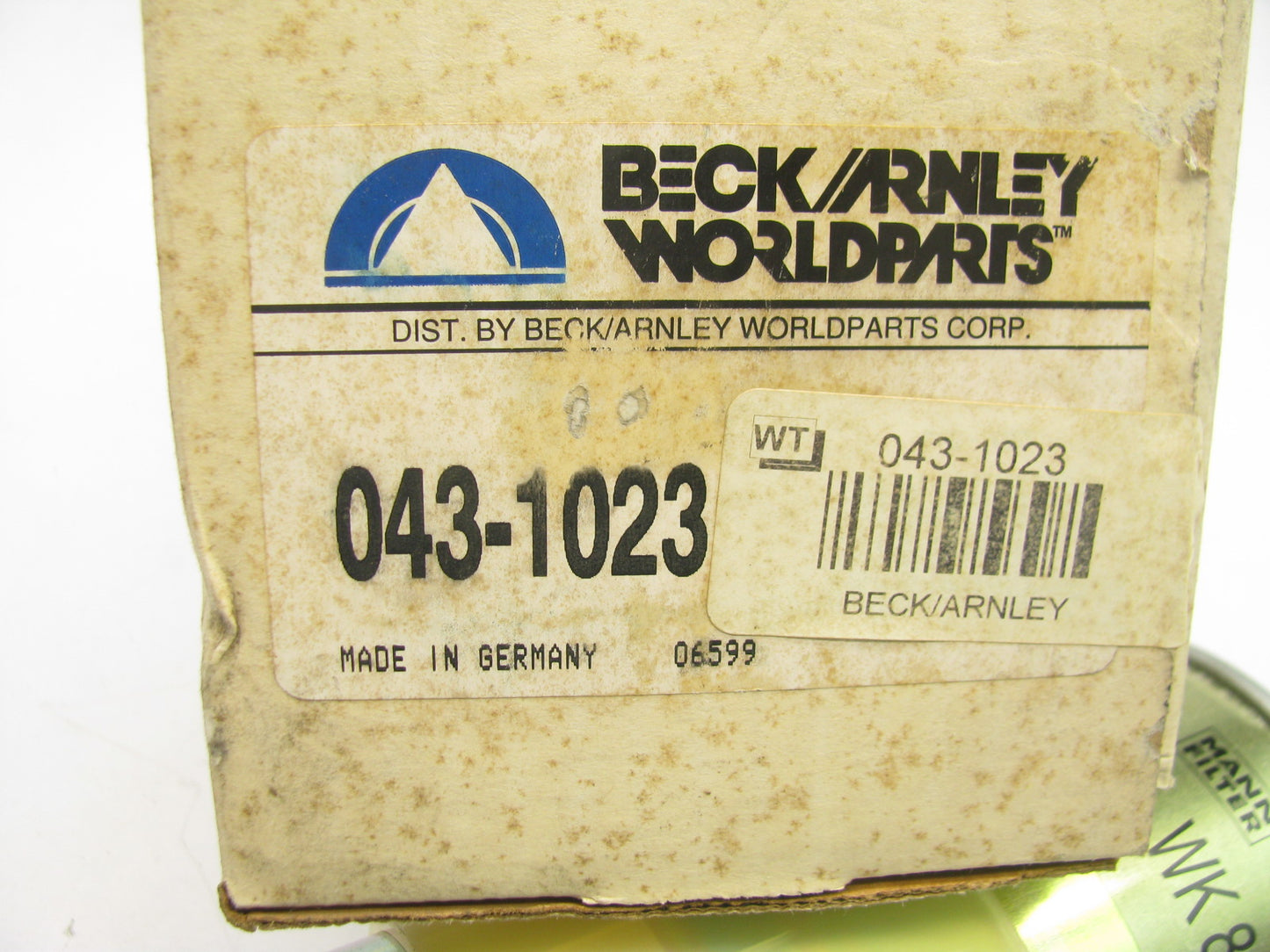 Beck Arnley 043-1023 Fuel Filter For 1997 Volkswagen Passat 1.9L TDI Diesel