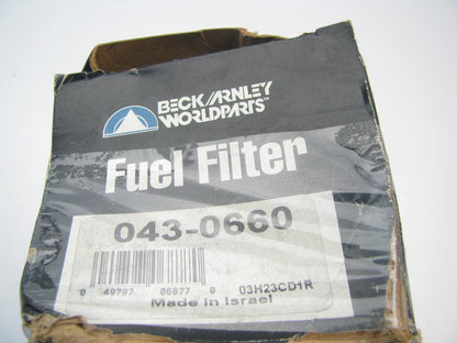 Beck Arnley 0430660 Fuel Filter