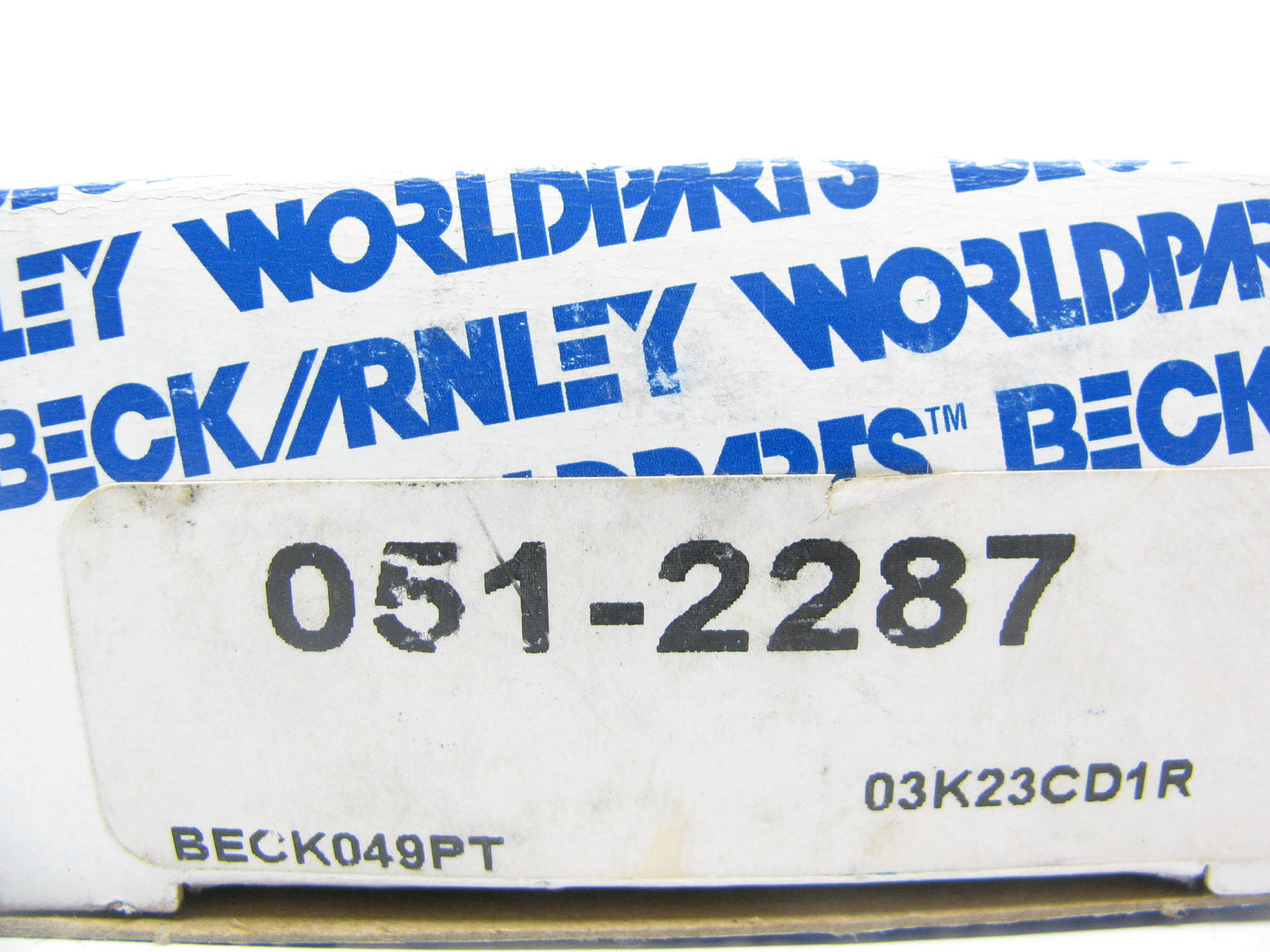 Beck Arnley 051-2287 Rear Inner Wheel Bearing
