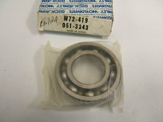 Beck Arnley 051-3343 Rear Wheel Bearing, Made In Japan