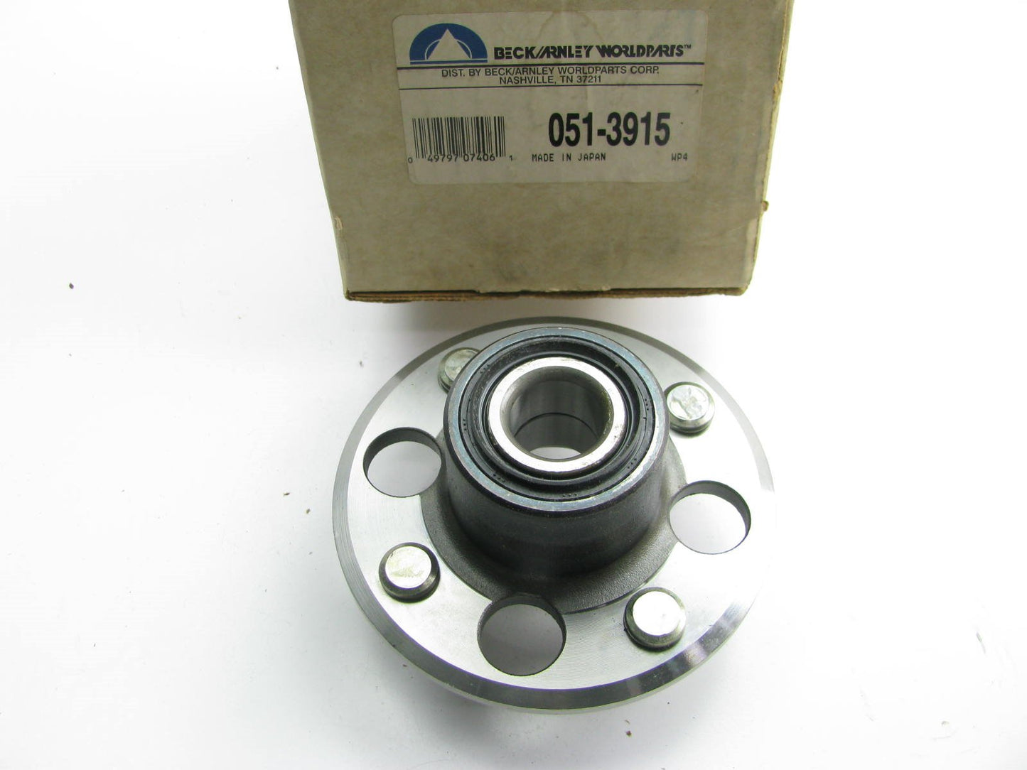 Beck Arnley 051-3915 Rear Wheel Hub Bearing - 1984-1986 Honda Civic, CRX