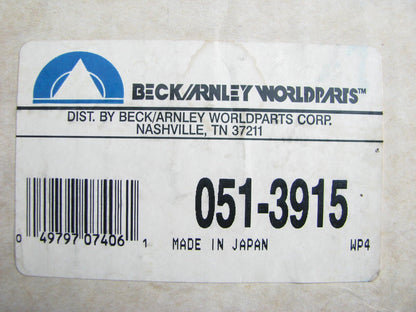 Beck Arnley 051-3915 Rear Wheel Hub Bearing - 1984-1986 Honda Civic, CRX