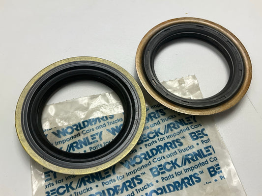 (2) Beck Arnley 052-2466 Front Wheel Seal 1972-82 Chevy LUV 1981-87 Isuzu Pickup