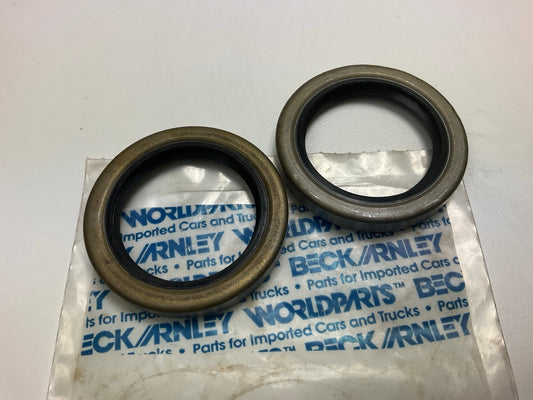 (2) Beck Arnley 052-3185 Rear Wheel Seal For 1987-1990 Toyota Tercel