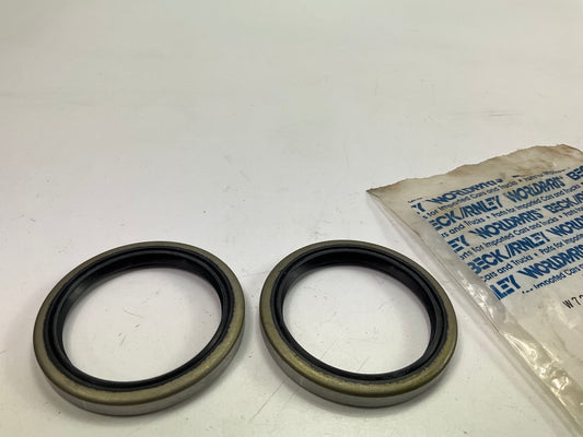 (2) Beck Arnley 052-3318 Rear Wheel Seals