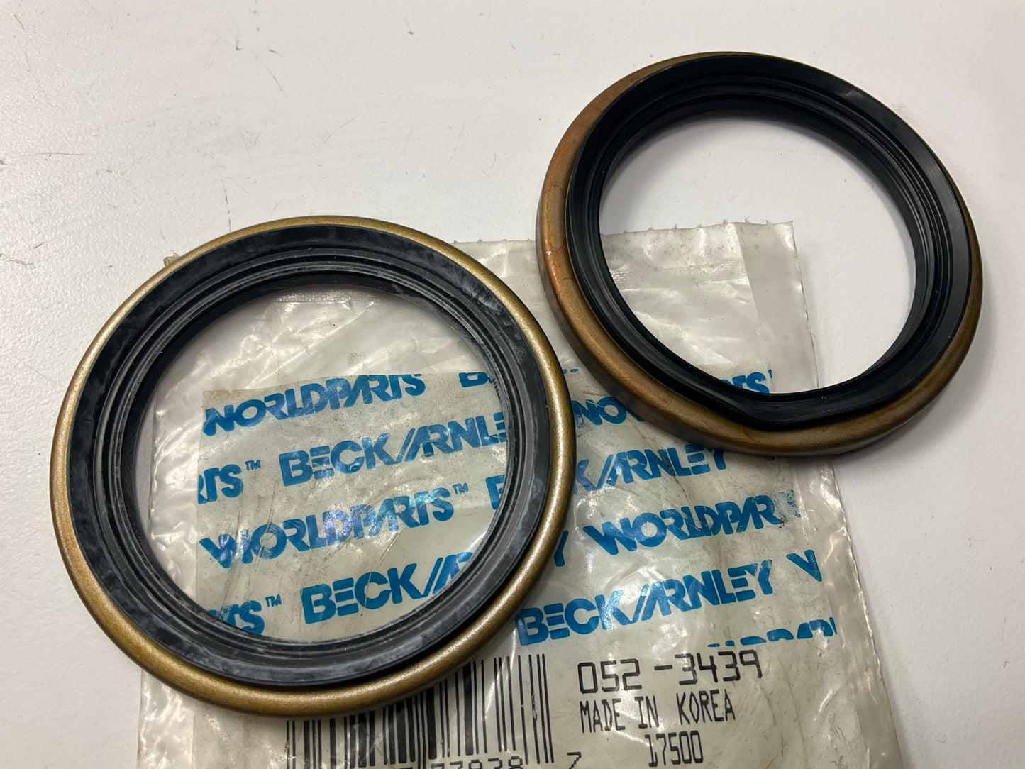 Beck Arnley 052-3439 Front Inner Wheel Seal For 1988-1991 Mazda 929 - PAIR