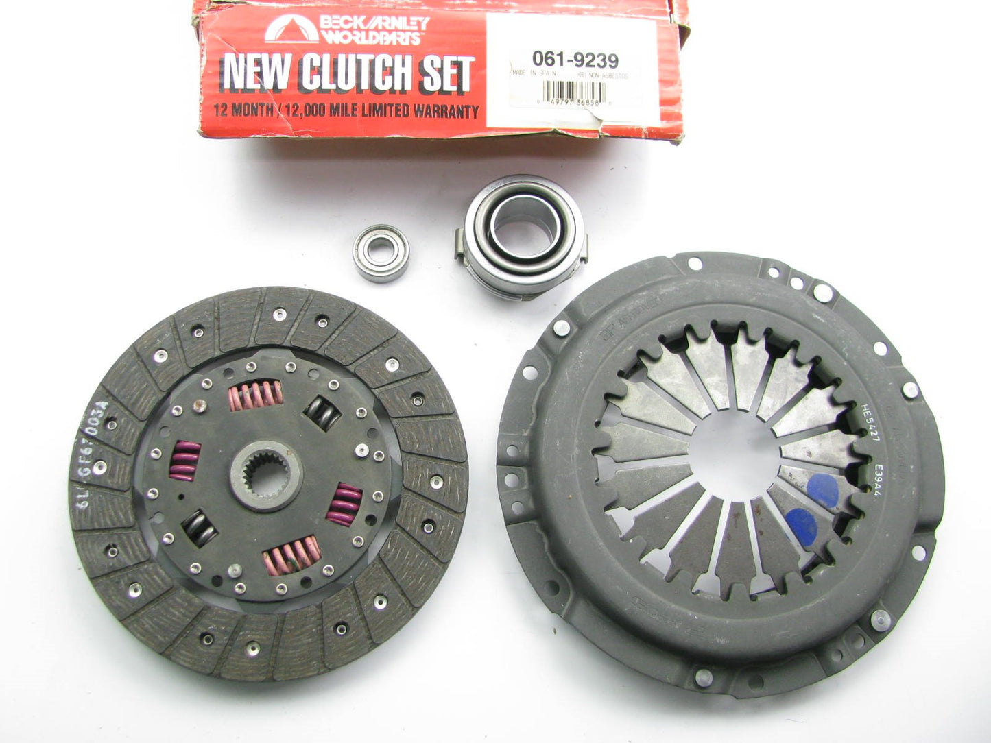 Beck Arnley 061-9239 Clutch Kit  For 1993-1997 Probe MX-6 1993-01 626 2.5L-V6