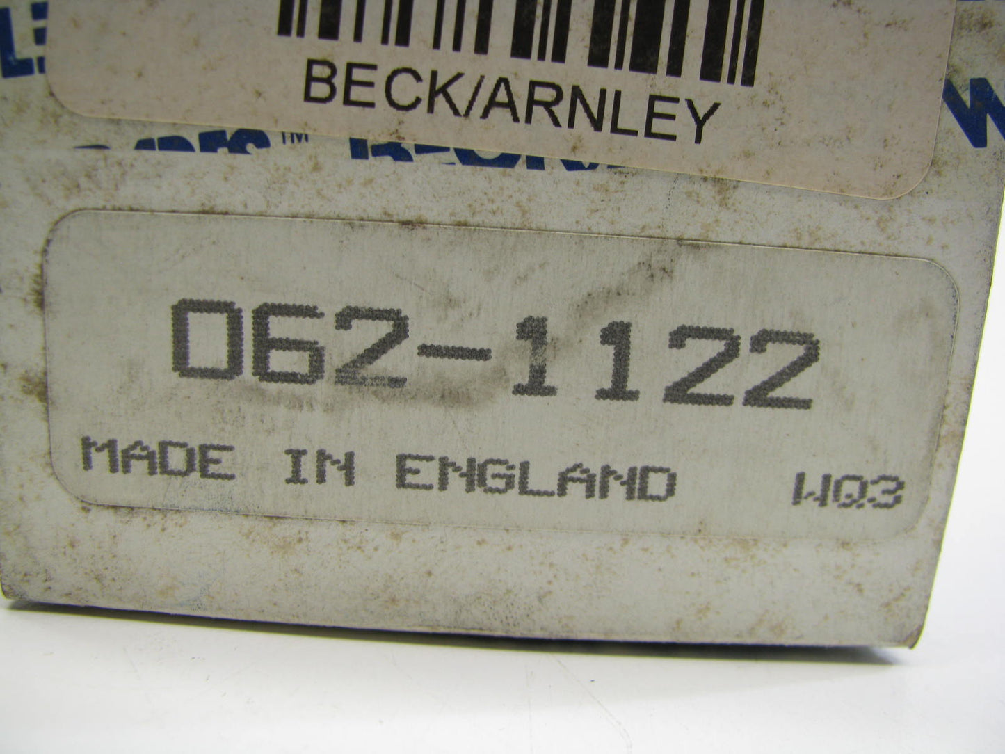 Beck Arnley 062-1122 Manual Transmission Clutch Release Bearing