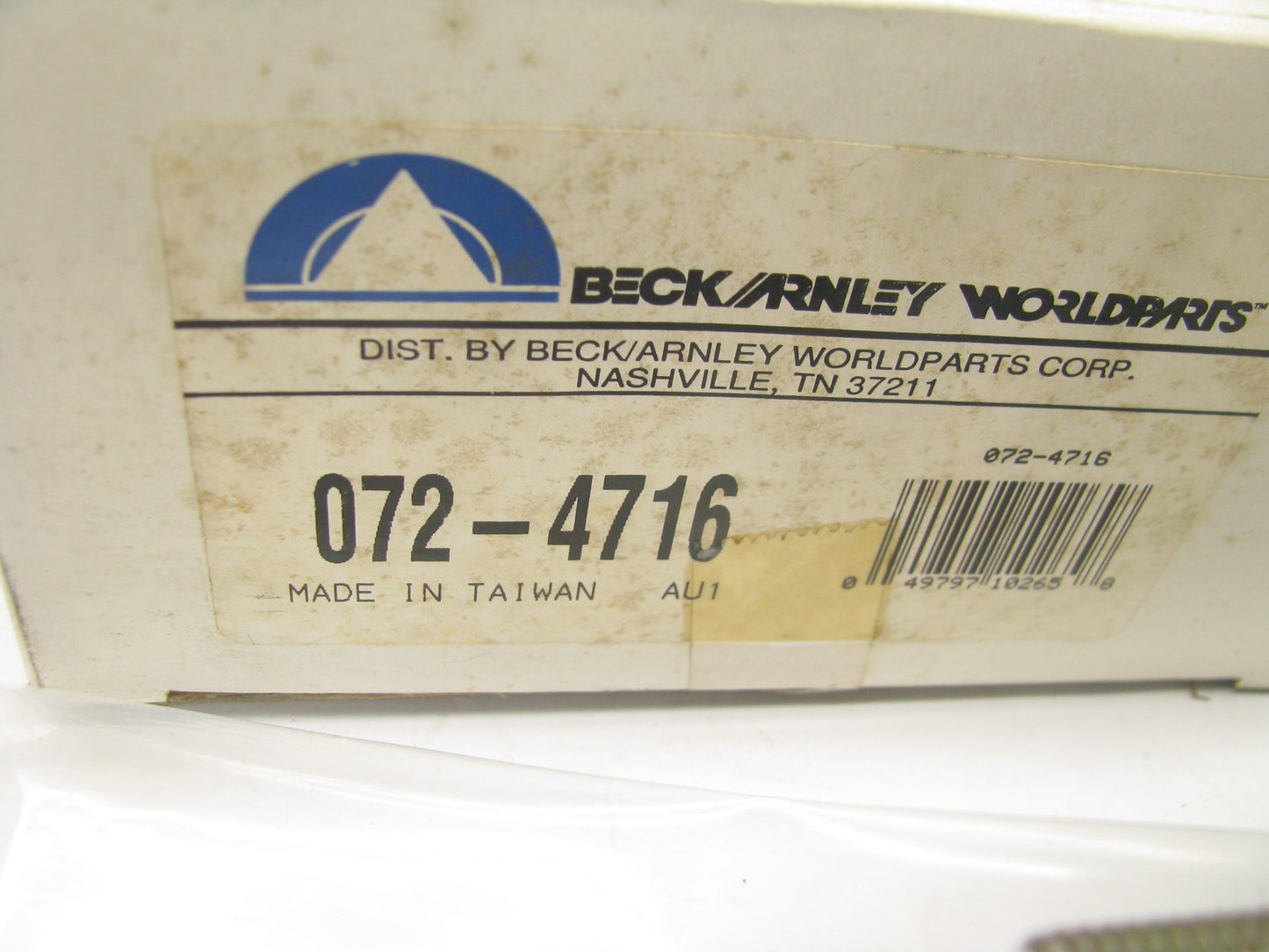 Beck Arnley 072-4716 Clutch Master Cylinder For 1975-1976 Toyota Pickup