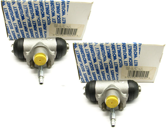 (x2) Drum Brake Wheel Cylinder Rear Beck/Arnley 072-5143