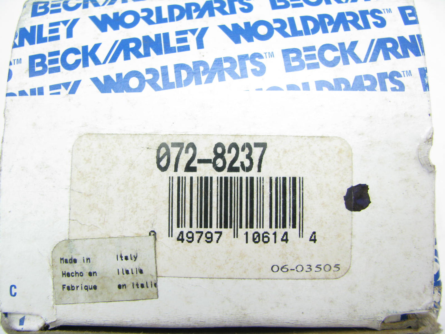 (x2) Drum Brake Wheel Cylinders Rear Beck/Arnley 072-8237