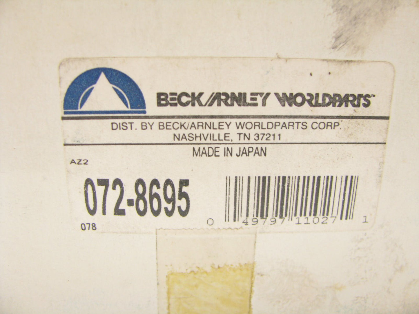 Beck Arnley 072-8695 Clutch Slave Cylinder For 1986-1988 Acura Legend
