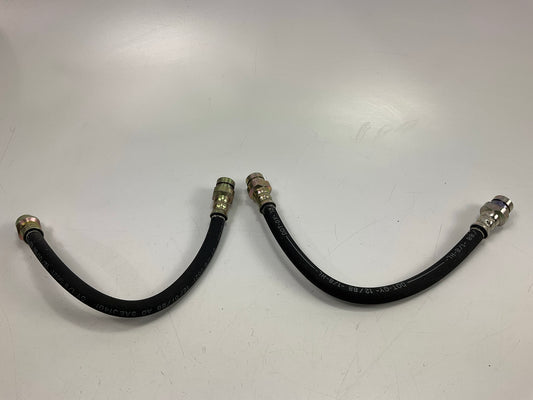 (2) Beck Arnley 073-0366 Front Brake Hose For 1975-1981 Honda Civic