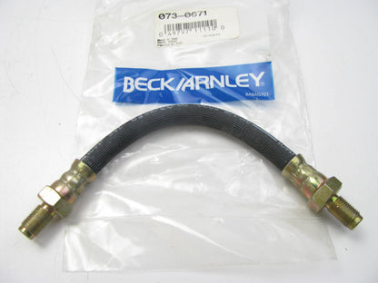 Beck Arnley 073-0671 Front Lower Brake Hose - 76-81 Toyota Celica, 75-85 Corolla