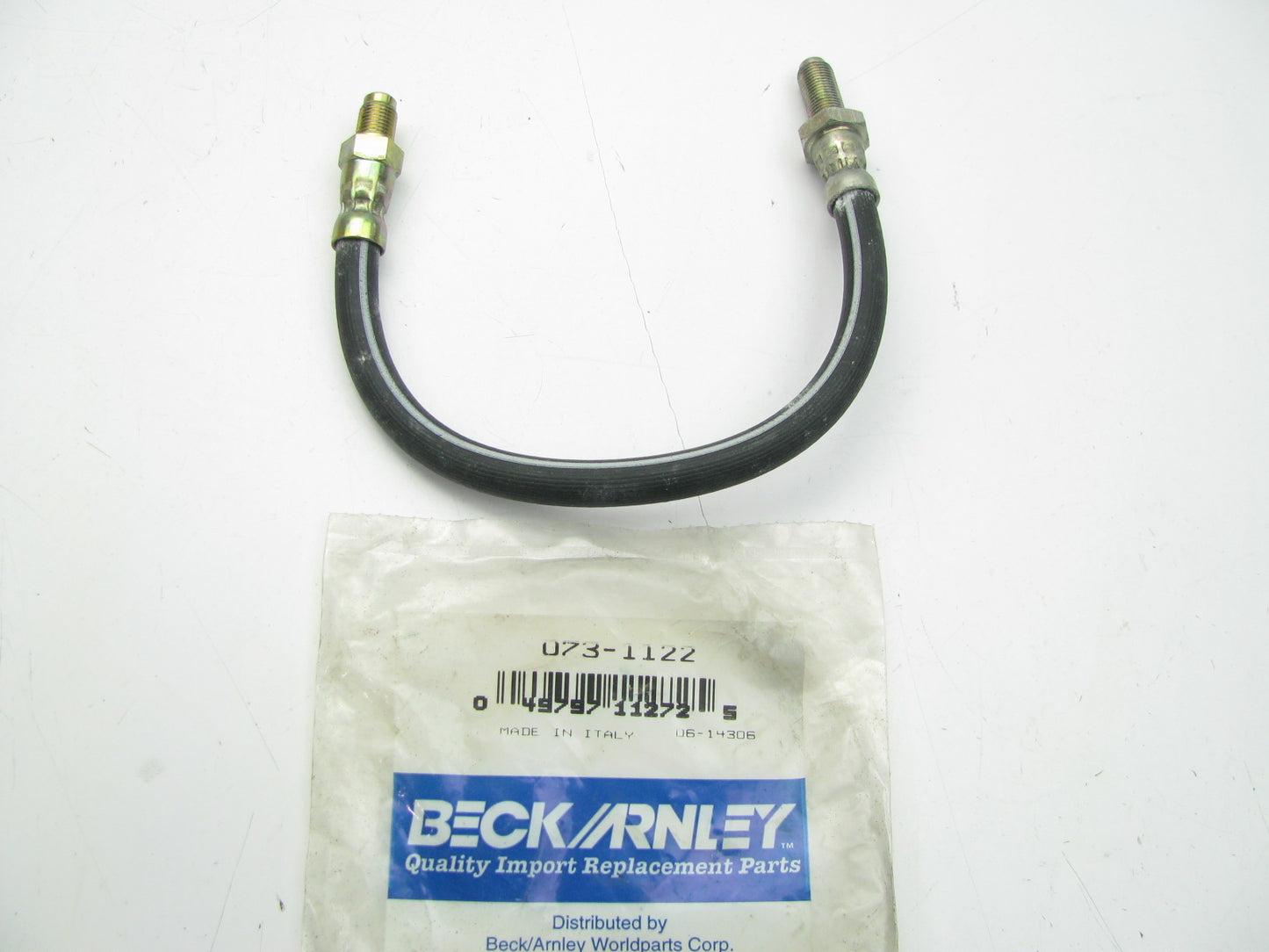 Front Brake Hydraulic Hose Beck/Arnley 073-1122 For 79-92 Saab 900