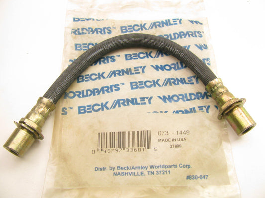 Beck Arnley 073-1449 REAR Brake Hydraulic Hose 80-90 Toyota Tercel 1.5L I4