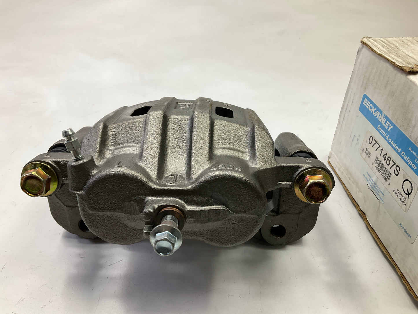 REMAN. Beck Arnley 0771467S Front Left Disc Brake Caliper