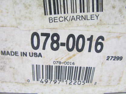 REMAN Beck Arnley 078-0016 Brake Master Cylinder W/ O Reservoir 76-79 Corolla