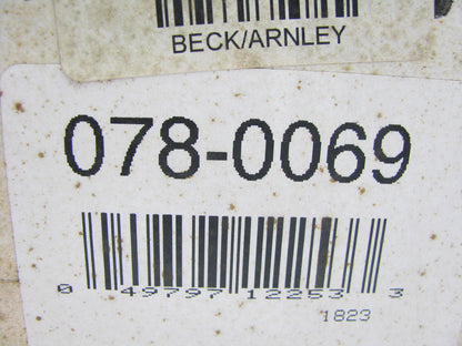 REMAN Beck Arnley 078-0069 Brake Master Cylinder W/O Reservoir 81-84 Audi 4000
