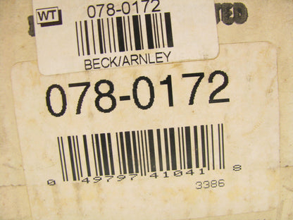 REMAN Beck Arnley 078-0172 Brake Master Cylinder 89-90 Acura Legend W/O ABS