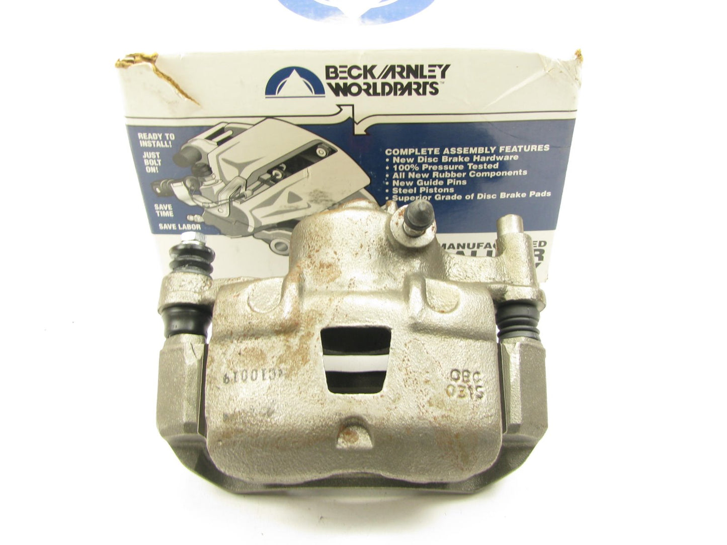 Beck Arnley 079-0207 Reman Brake Caliper Front Left For 2001-2004 Accent