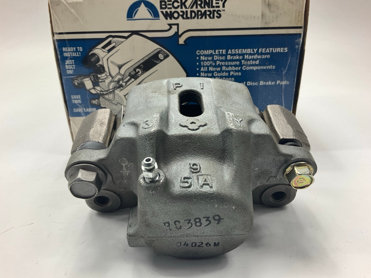 REMAN. Beck Arnley 079-0264 Front Right Brake Caliper - 1981-1982 Mazda 626 RWD