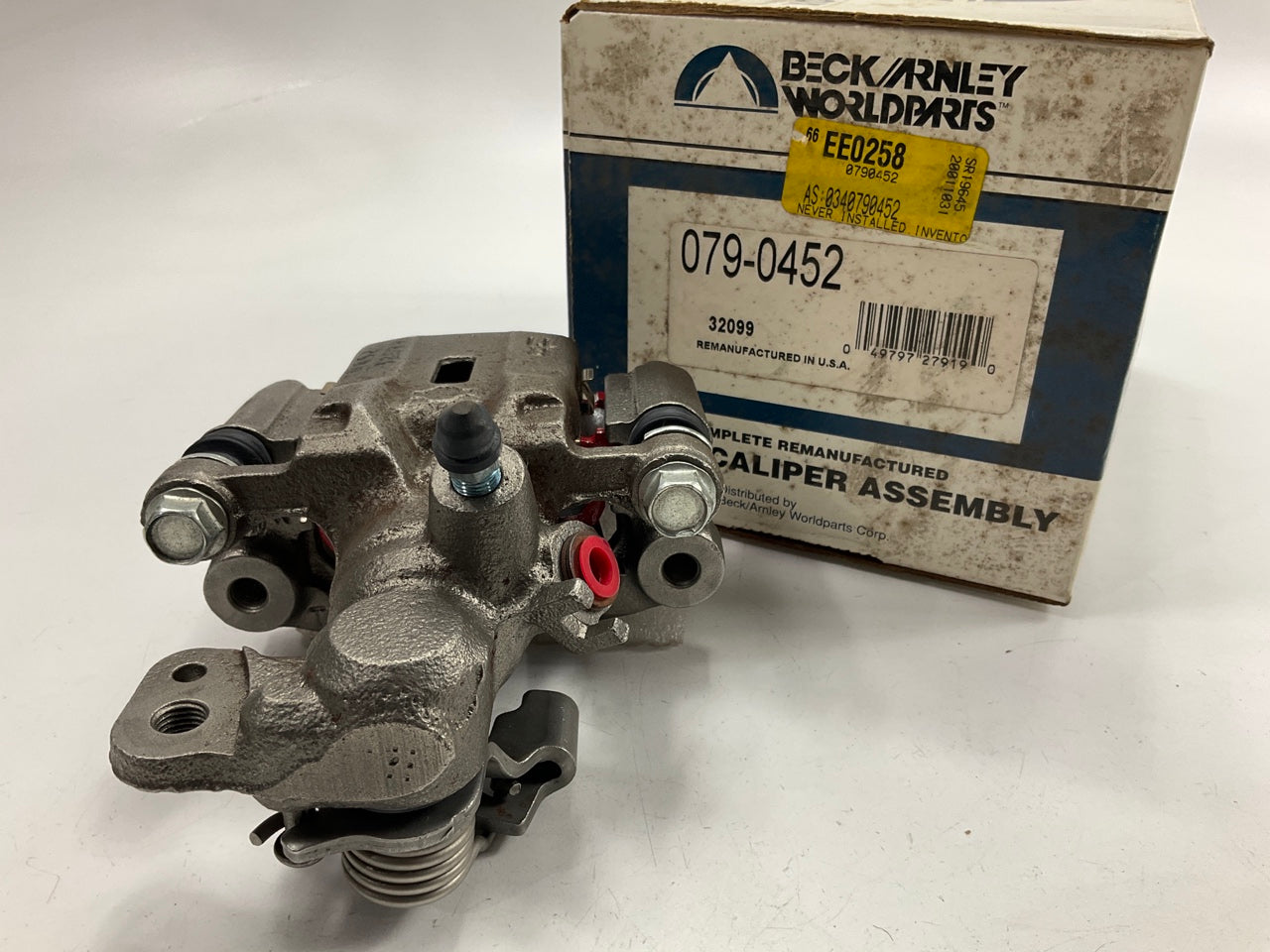 REMAN. Beck Arnley 079-0452 Rear Right Brake Caliper For 1990-1992 Nissan Stanza
