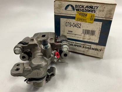 REMAN. Beck Arnley 079-0452 Rear Right Brake Caliper For 1990-1992 Nissan Stanza
