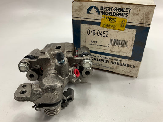 REMAN. Beck Arnley 079-0452 Rear Right Brake Caliper For 1990-1992 Nissan Stanza