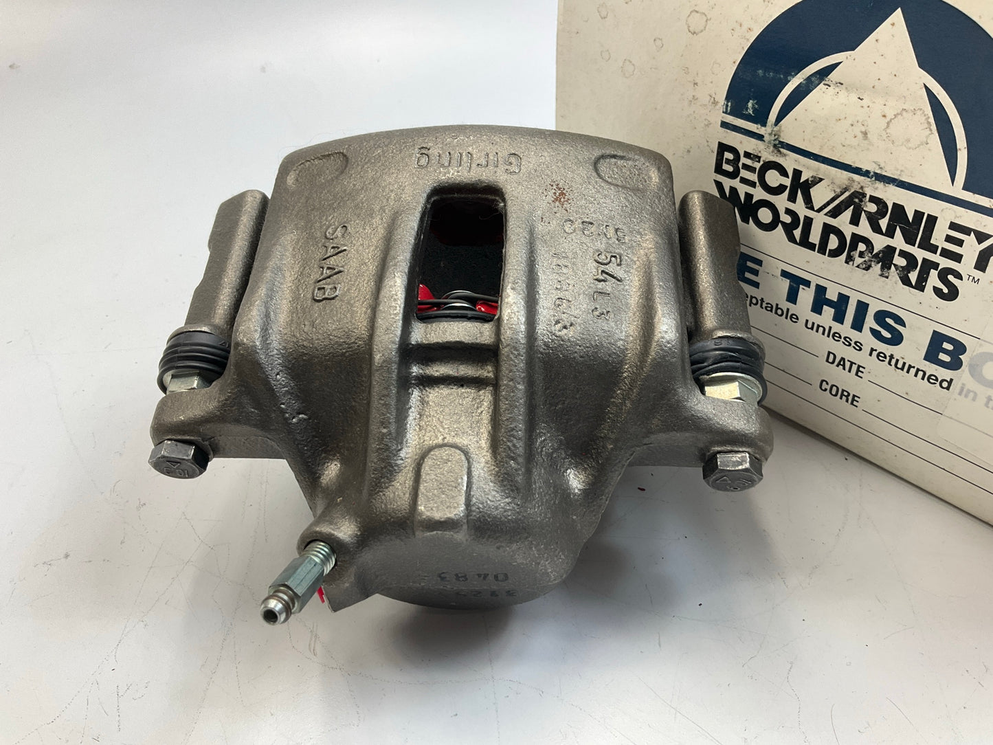 REMAN. Beck Arnley 079-0483 Front Left Brake Caliper For 1986 Saab 9000 Turbo
