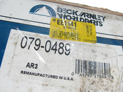 Beck Arnley 079-0489 REMAN Disc Brake Caliper - Front Left