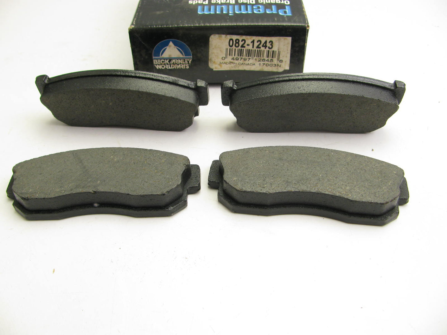 Beck Arnley 082-1243 Front Disc Brake Pads -