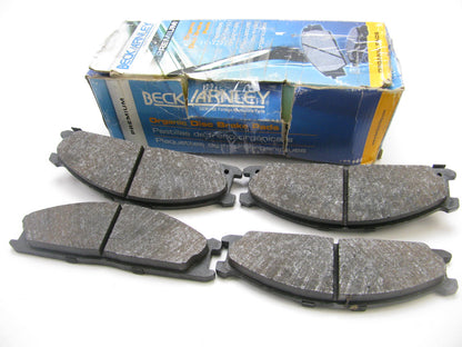 Beck Arnley 082-1296 Front Disc Brake Pads - Organic