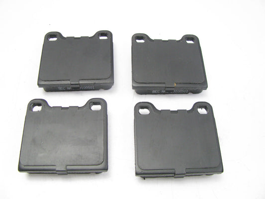 Beck Arnley 082-1409 Rear Disc Brake Pad Set - Organic