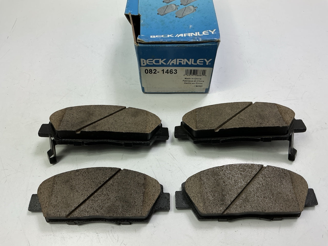 Beck Arnley 082-1463 Front Ceramic Disc Brake Pads