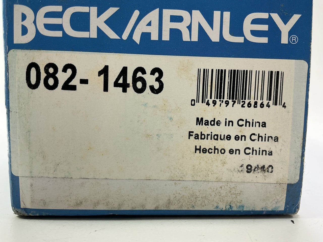 Beck Arnley 082-1463 Front Ceramic Disc Brake Pads