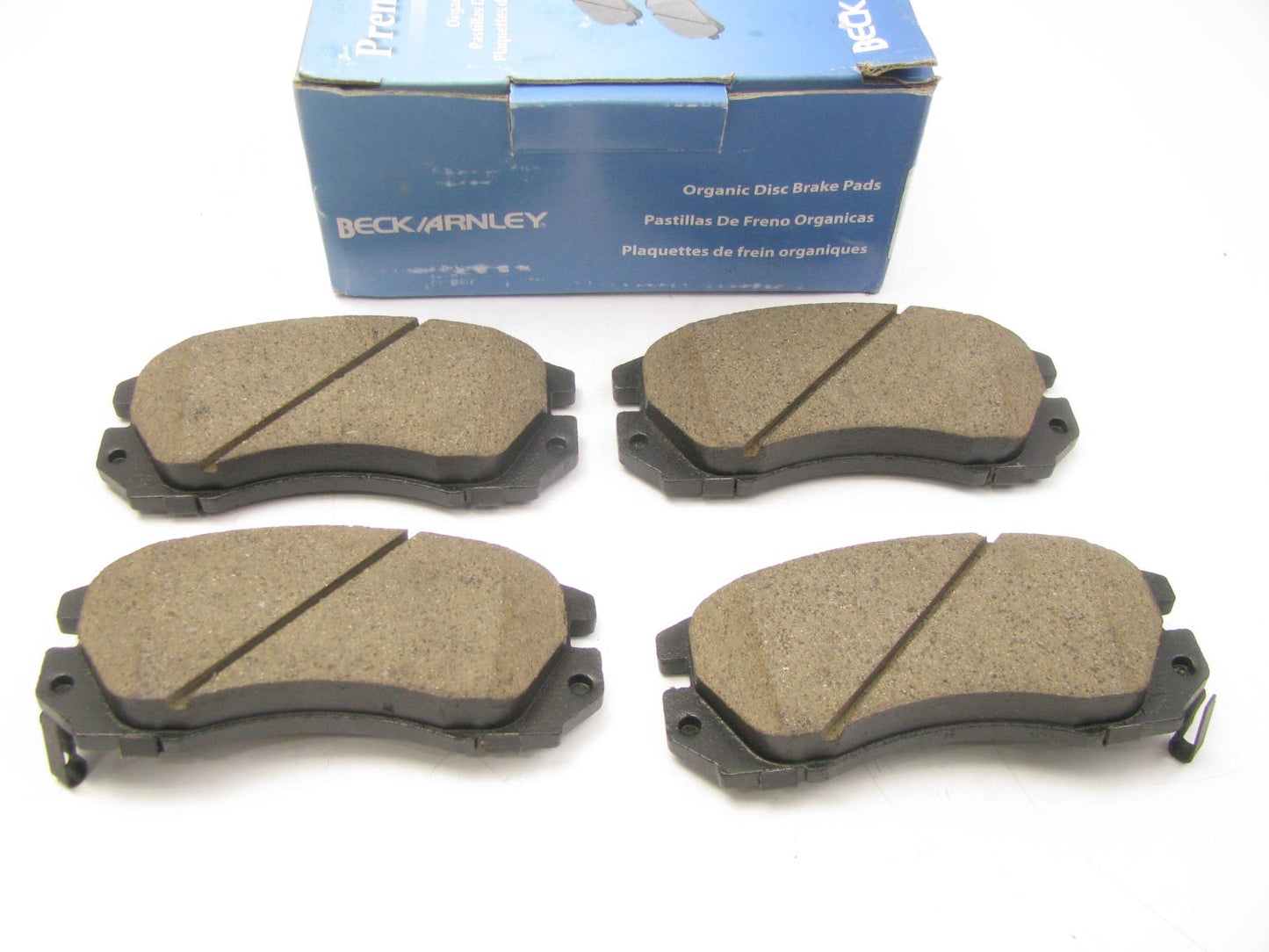 Beck Arnley 082-1490 Front Brake Pads For 1991-1996 Subaru Legacy