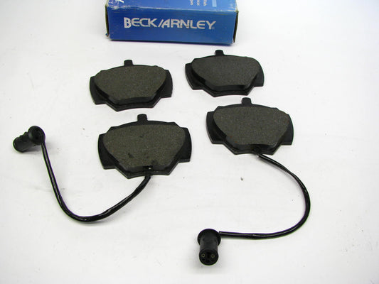 Beck Arnley 082-1525 Rear Disc Brake Pad Set - Organic
