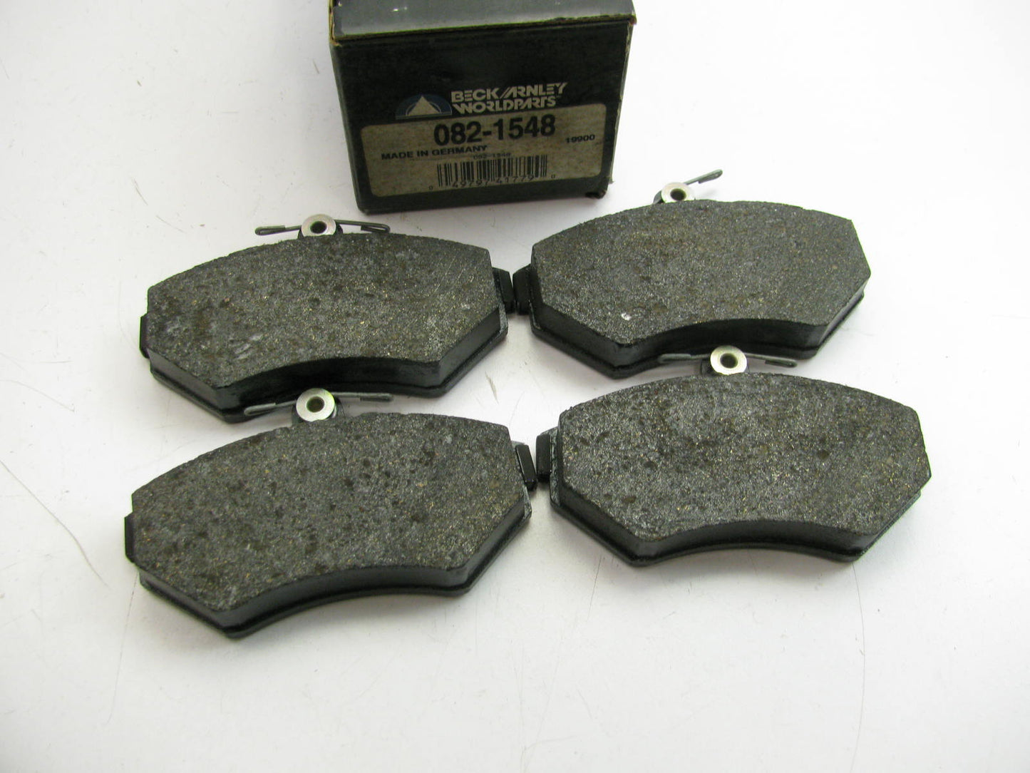 Beck Arnley 082-1548 Front Disc Brake Pad Set - Semi-Metallic