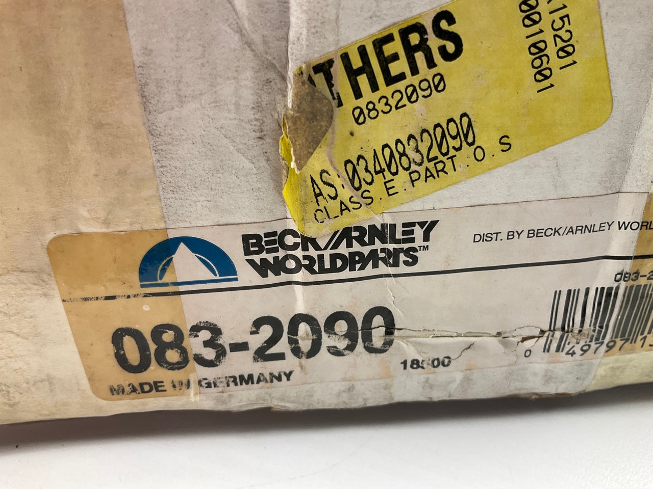 Beck Arnley 083-2090 Rear Brake Drum For 1979-1984 Audi 5000